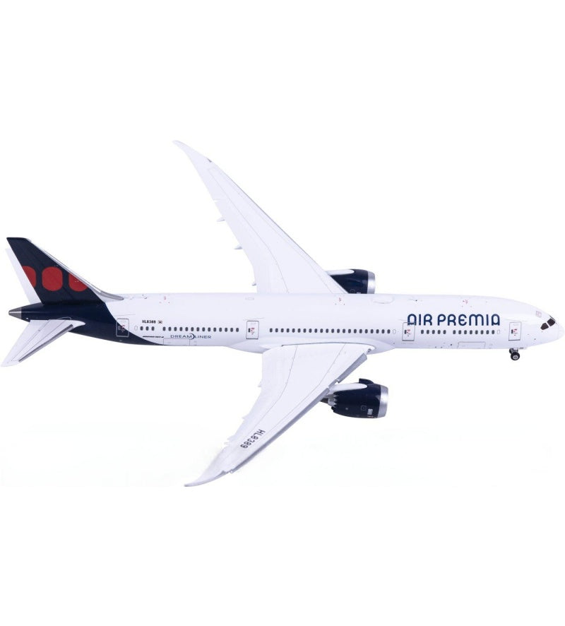 JC Wings 1:400 Air Premia Boeing 787-9 HL8389 Flaps down DIECAST Model