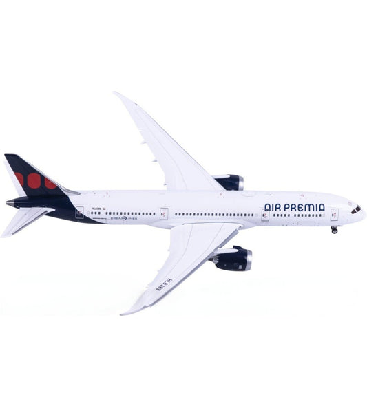 JC Wings 1:400 Air Premia Boeing 787-9 HL8389 Flaps down DIECAST Model