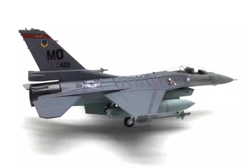 FLOZ US Air Force F-16c Fighting Falcon fighter jet 1:100 Aircraft Pre-built Model