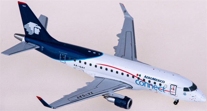 JC Wings Aeromexico for Embraer ERJ-170LR XA-GAY 1:400 Airplane Pre-built  Airliner Model Display