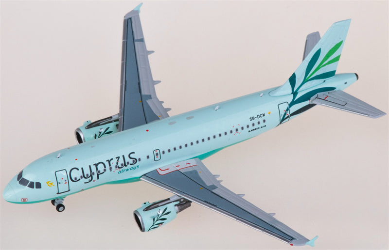 NG Models Cyprus Airways for Airbus A319 5B-DCW 1:400 Airplane Pre-built  Airliner Model Display