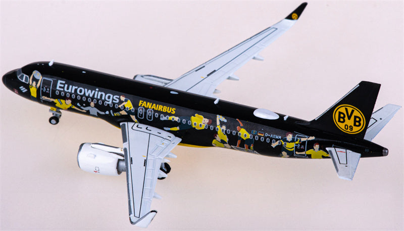 JC Wings Eurowings Airbus A320 D-AEWM 1:400 Diecast Model view 2