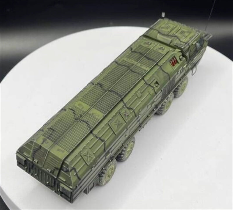 AM Spider (SS-23 type) Oka tactical ballistic missile stripe coating 1:72 Tank Pre-built Model