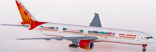 JC Wings Air India for Boeing 777-300ER VT-ALN 1:400 Airplane Pre-built  Airliner Model Display