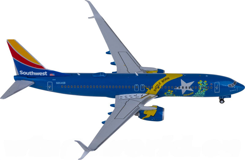 Geminijets Southwest Airlines Boeing 737-800W N8646B 1:400 Diecast Model view 2