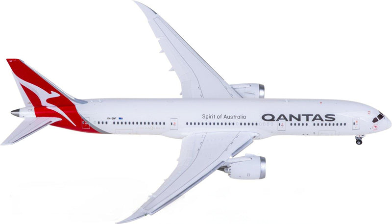 JC Wings 1:400 Qantas Boeing 787-9 Dreamliner VH-ZNF Flaps down Model