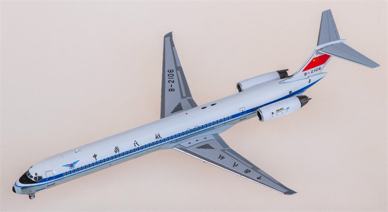 NG Models CAAC for McDonnell Douglas MD-82 B-2106 1:400 Aircraft Pre-built Model