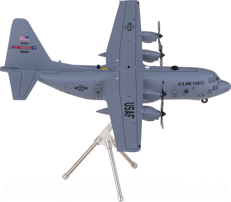 Geminijets USAF Lockheed C-130H Hercules 89-9106 1:200 Diecast Model view 3
