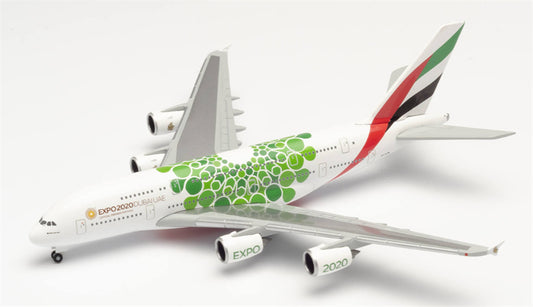 Herpa 1:500 Emirates Airbus A380 A6-EOW  DIECAST Model