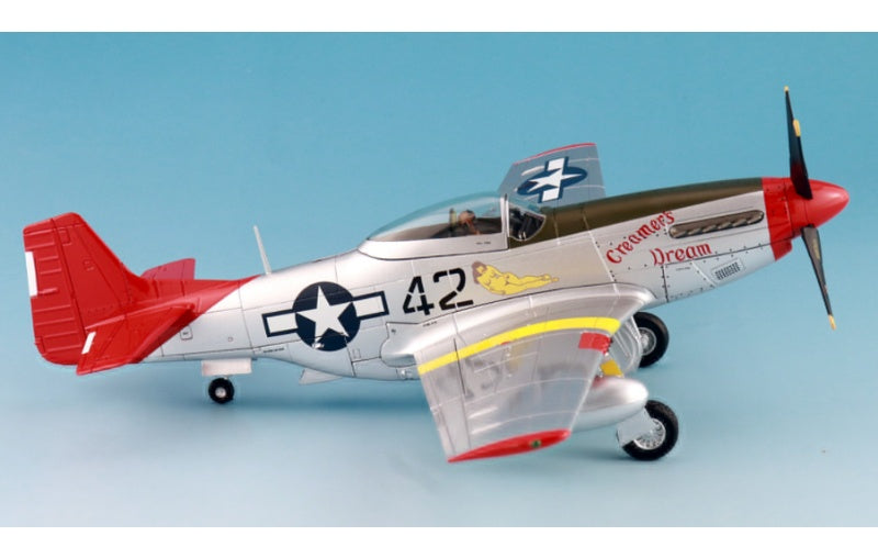 HOBBY MASTER USAAF / Ramitelli Italy P-51D Mustang 332nd FG 301st FS Tuskegee Airmen 1:48 Model 1945 1st Lt. Charles White Creamer's Dream 42