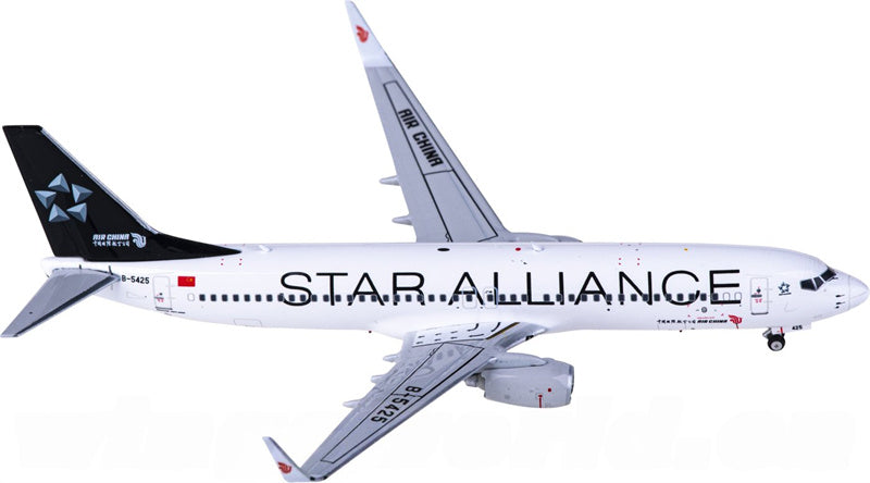 Phoenix Air China Boeing 737-800 B-5425 Star Alliance 1:400 Diecast Model view 3