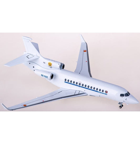NG Models Belgian Air Component Dassault Falcon 7X OO-FAE 1:200 Aircraft Pre-built  Airliner Model Display