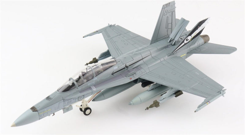 HOBBY MASTER F/A-18B Hornet A21-117,75 Sqn. ，RAAF,Dec 2021"Final Flight"                                                 1:72 Aircraft Pre-built Model