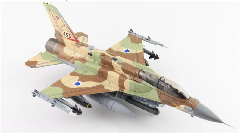 HOBBY MASTER F-16I Sufa 455 119 Squadron The Bat IAF (with 4 x MK.117) 1:72 Airplane Pre-built Model