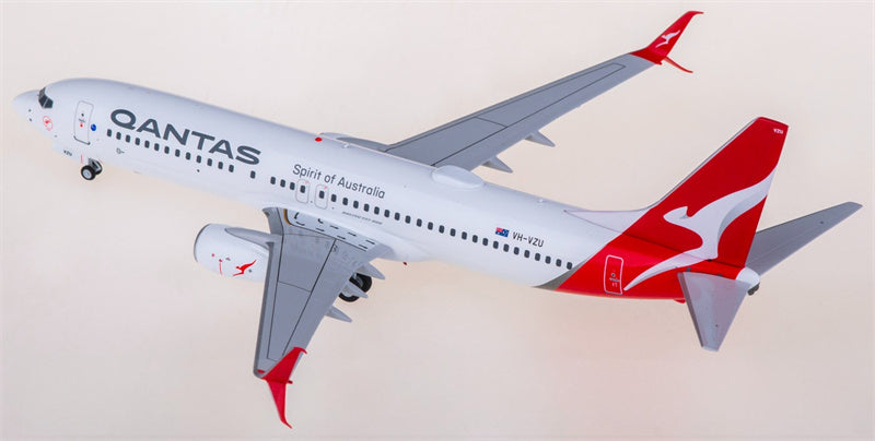 NG Models Qantas Boeing 737-800 VH-VZU 1:200 Aircraft Pre-built  Airliner Model Display