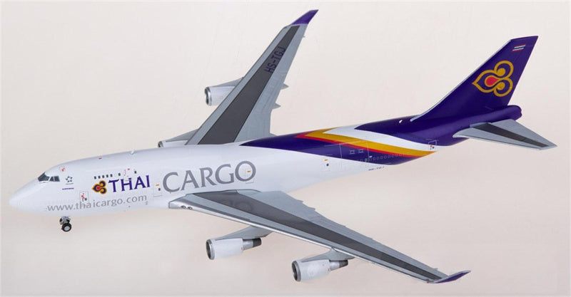 JC Wings Thai Airways Cargo Boeing 747-400BCF HS-TGJ 1:400 Diecast Model view 3