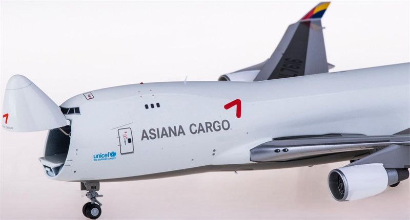 Geminijets Asiana Cargo Boeing 747-400F HL7616 Open nose 1:200 Diecast Model view 3