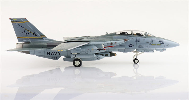 HOBBY MASTER F14B Tomcat US Navy Last Gypsy Roll 161860 VF-32 Swordsmen NAS Oceana September 2005 1:72 Aircraft Pre-built Model