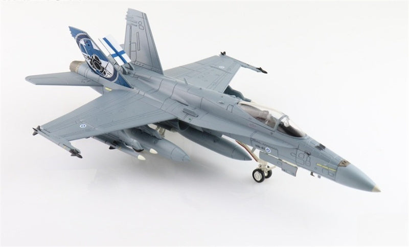 Hobby Master F/A-18C Finnish Ari Force RIAT 2023 HN-411 Finnish Air Force RAF Fairford July 2023 1:72 Airplane Pre-built Model
