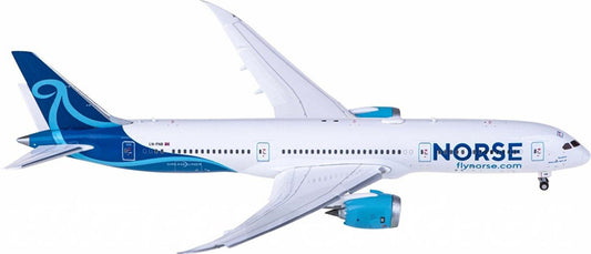JC Wings Norse Atlantic Airways Boeing 787-9 Dreamliner LN-FNB Flaps Down 1:400 Diecast Model view 1