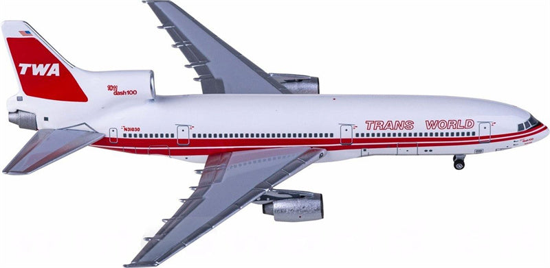 AeroClassics TWA Lockheed L-1011 Tristar N31030 1:400 Diecast Model view 1