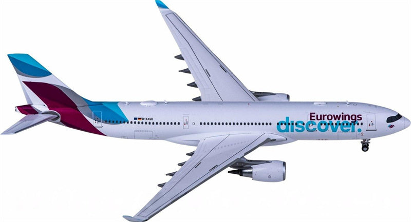 JC Wings Eurowings Airbus A330-200 D-AXGB 1:400 Diecast Model view 2