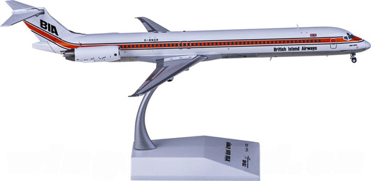 JC Wings British Island Airways McDonnell Douglas MD-83 G-BNSB 1:200 Diecast Model view 1