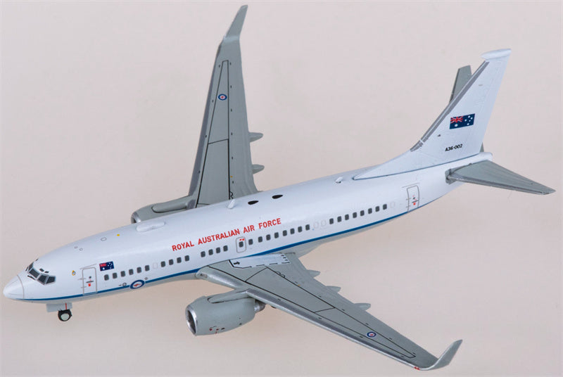 Geminijets RAAF Boeing 737-700W A36-002 1:400 Diecast Model view 1