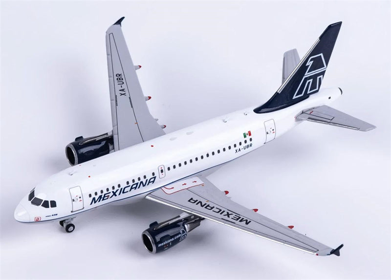 NG Models 1:400 Mexicana Airbus A318-100 XA-UBR  DIECAST Model
