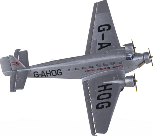 Herpa BEA for Junkers Ju 52 G-AHOG 1:160 Aircraft Pre-built  Airliner Model Display