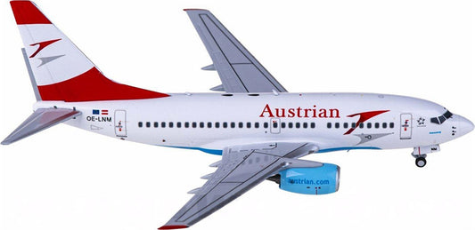 NG Models Austrian Airlines Boeing 737-600 OE-LNM 1:400 Diecast Model view 1