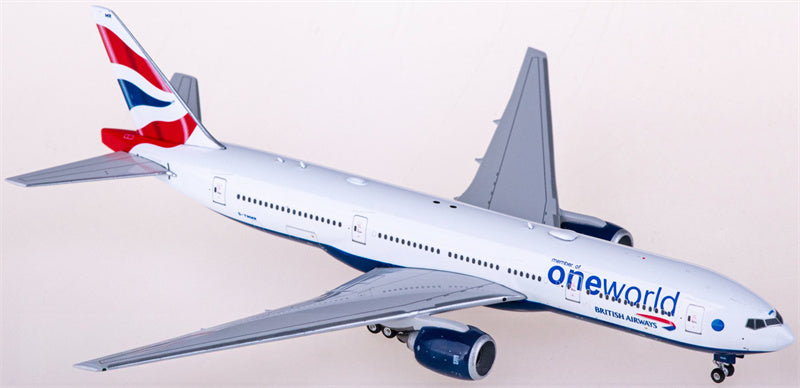 Phoenix British Airways Boeing 777-200ER G-YMMR member of oneworld 1:400 Diecast Model view 4