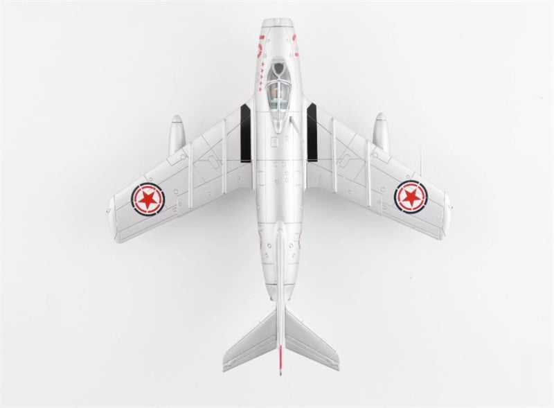 HOBBY MASTER MIG-15bis No.10 Chinese People's Volunteers Air Force 1950s 1:72 Airplane Pre-built Model
