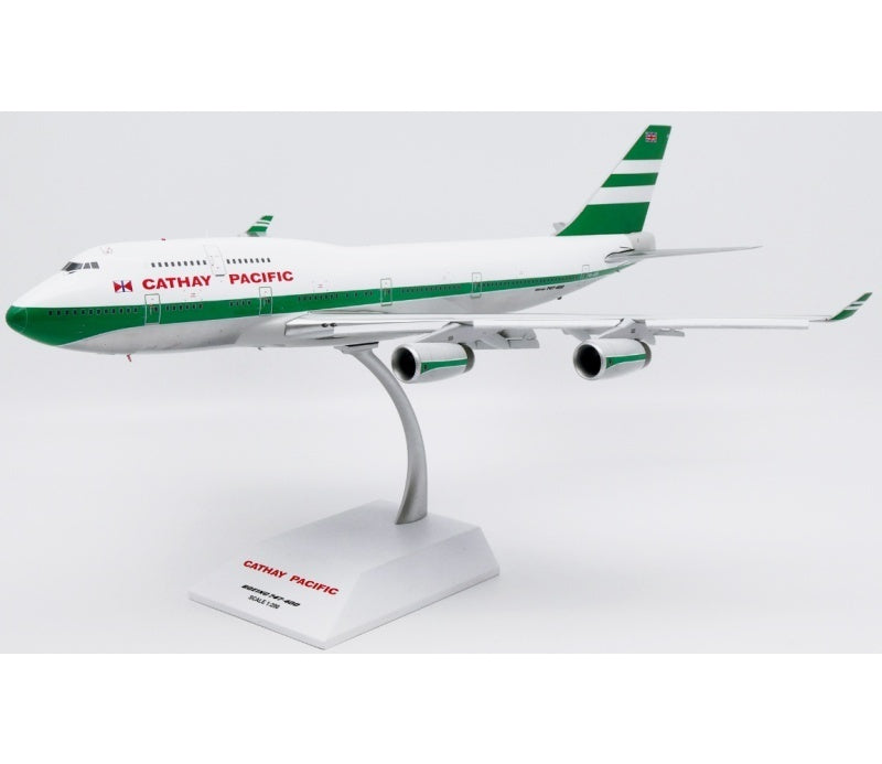 JC Wings 1:200 Cathay Pacific Airways B747-400 VR-HOR Flaps down DIECAST Model