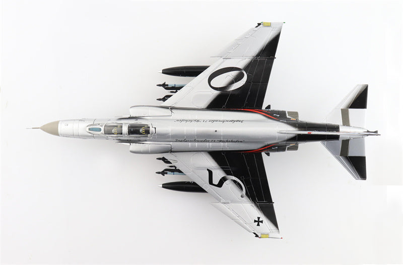 HOBBY MASTER F-4F Phantom II JG-71 50th Anniversary 37+03 Luftwaffe 2009 1/72 Aircraft Pre-built Model