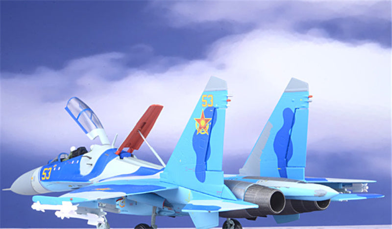JC WINGS Sukhoi Su27UB Flanker-C Kazakhstan Air Force 604th Air Base 2010 1:72 Aircraft Pre-built Model