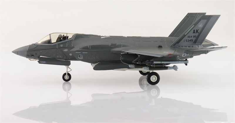 HOBBY MASTER F35A Lightning II USAF 18-5345/AK 354th OG Alaska 2020s 1:72 Aircraft Pre-built Model