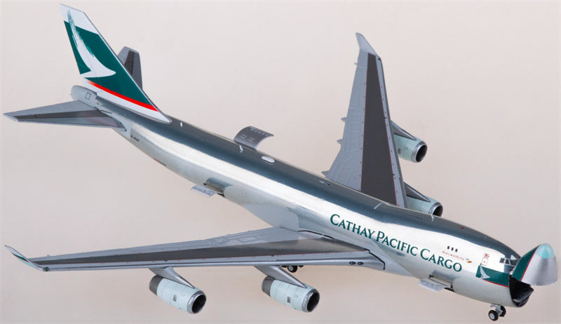JC Wings Cathay Pacific Cargo Boeing 747-400F B-HUO 1:400 Diecast Model view 1