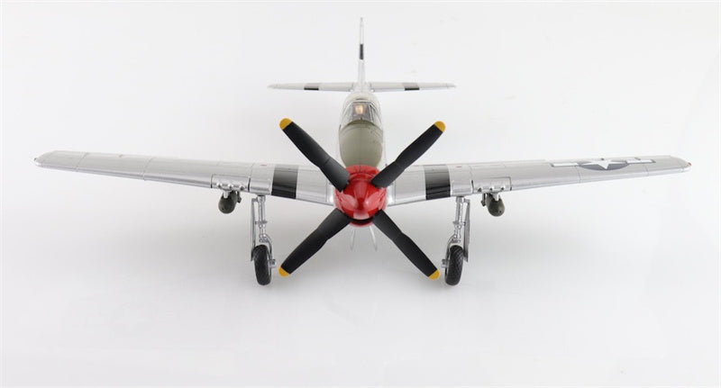 HOBBY MASTER P51D Mustang USAAF 335 FS/4 FG Captain Ted Lines 1:48 Aircraft Pre-built Model