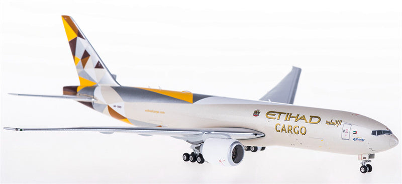 Phoenix Etihad Airways Cargo Boeing 777-200F A6-DDD 1:400 Diecast Model view 1