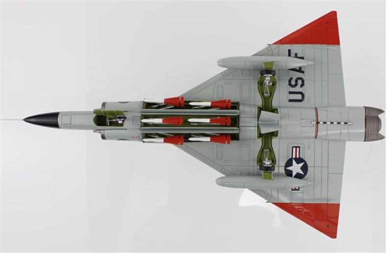 HOBBY MASTER F-102A Delta Dagger 56-1488 179 FIS Minnesota ANG 1966 (case XX wing) 1/72 Aircraft Pre-built Model