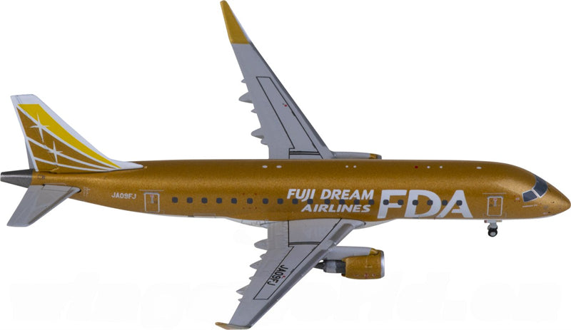 JC Wings Fuji Dream Airlines Embraer ERJ-175STD JA09FJ 1:400 Diecast Model view 1