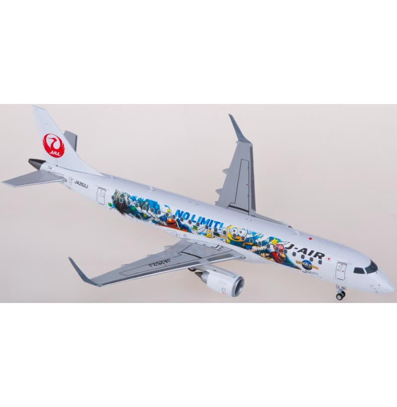 JC Wings J-Air Embraer 190-100STD JA252J 1:200 Aircraft Pre-built  Airliner Model Display