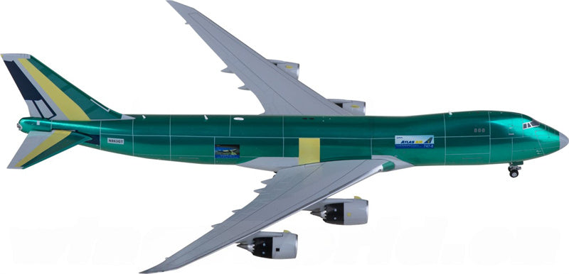 JC Wings Atlas Air Boeing 747-8F N863GT 1:400 Diecast Model view 3