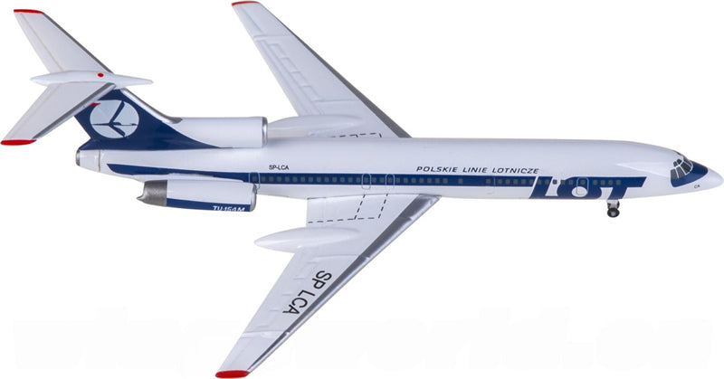 Herpa 1:500 LOT Tupolev TU-154M SP-LCA Model