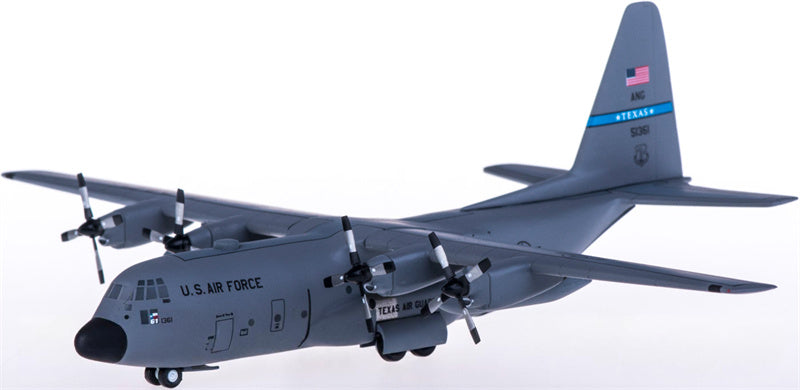 Hogan USAF Lockheed C-130H Hercules 51361 1:200 Diecast Model view 2