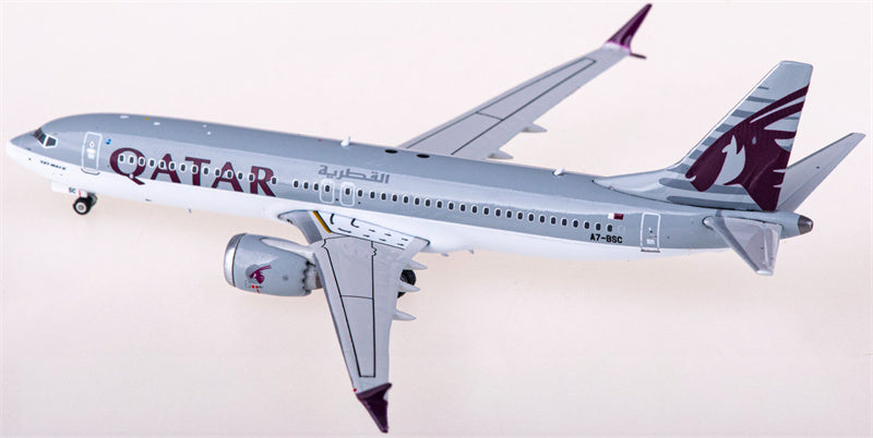 Phoenix Qatar Boeing 737 MAX 8 A7-BSC 1:400 Diecast Model view 2