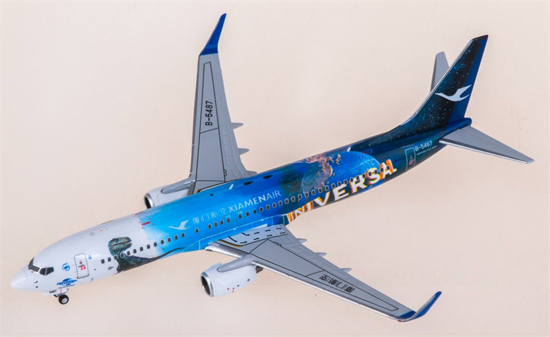 NG Models 1:400 XiamenAir Boeing 737-800 B-5487 Model
