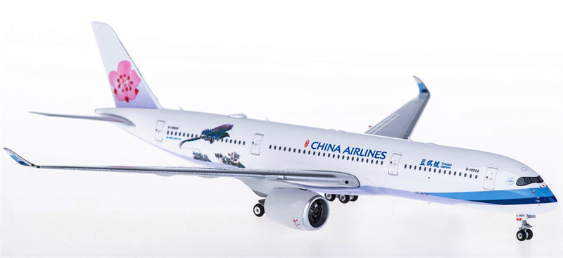 Phoenix China Airlines Airbus A350-900 B-18908 Urocissa Caerulea 1:400 Diecast Model view 1