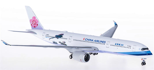 Phoenix China Airlines for Airbus A350-900 B-18908 Urocissa Caerulea 1:400 Airplane Pre-built  Airliner Model Display